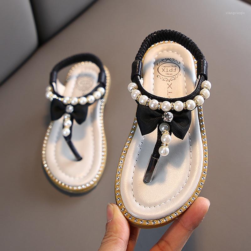 

Kids Girls Princess Sandals Summer Pearl Style Sandals Children Casual Shoes Toddler Cute Bow Girls Dress Shoes Wedding1, Pink