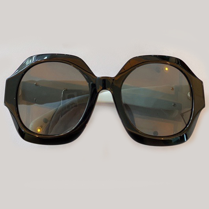 

2021 New Big Round Lens Sunglasses Women Brand Designer Mirror Sun Glasses Lunette De Soleil Femme Smct