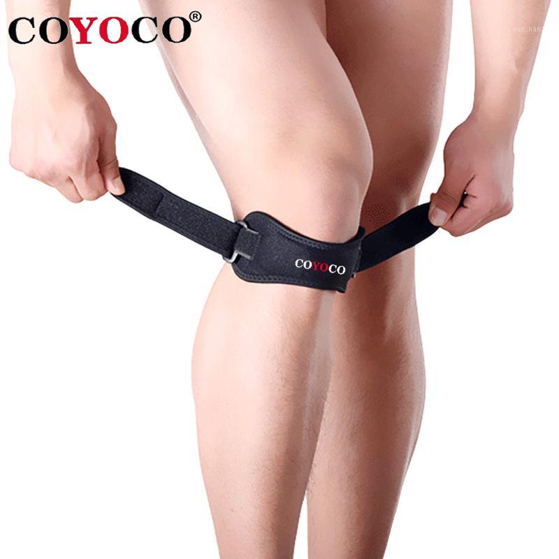 

1 Pcs Adjustable Patella Brace Pad Protector Knee Support KneePad COYOCO Brand Anti Falls Bandage Patella Guard Black1, Blue