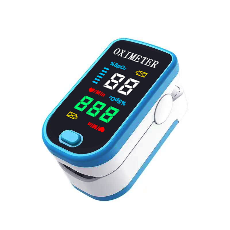 

Digital Fingertip Pulse Oximeter LED Display Blood Oxygen Sensor Saturation Monitor Measurement Meter Portable