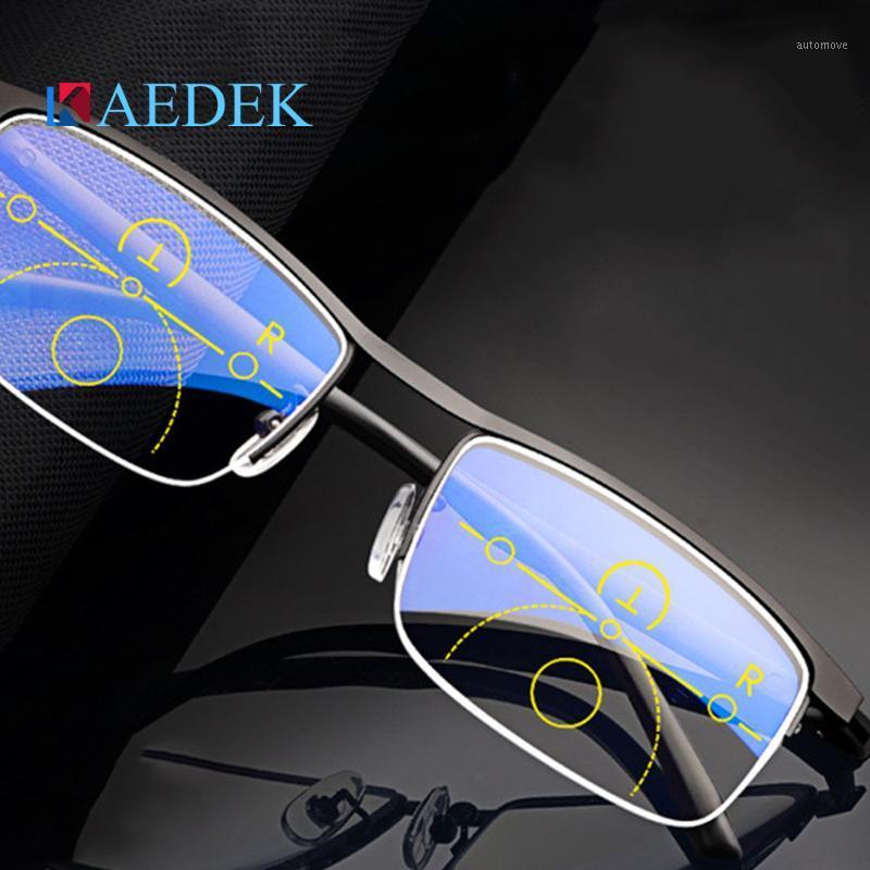 

KAEDEK Vintage Reading Glasses Women Men Retro Alloy Prescription Eyewear Rectangle Business Hyperopia Presbyopia Eyeglasses1