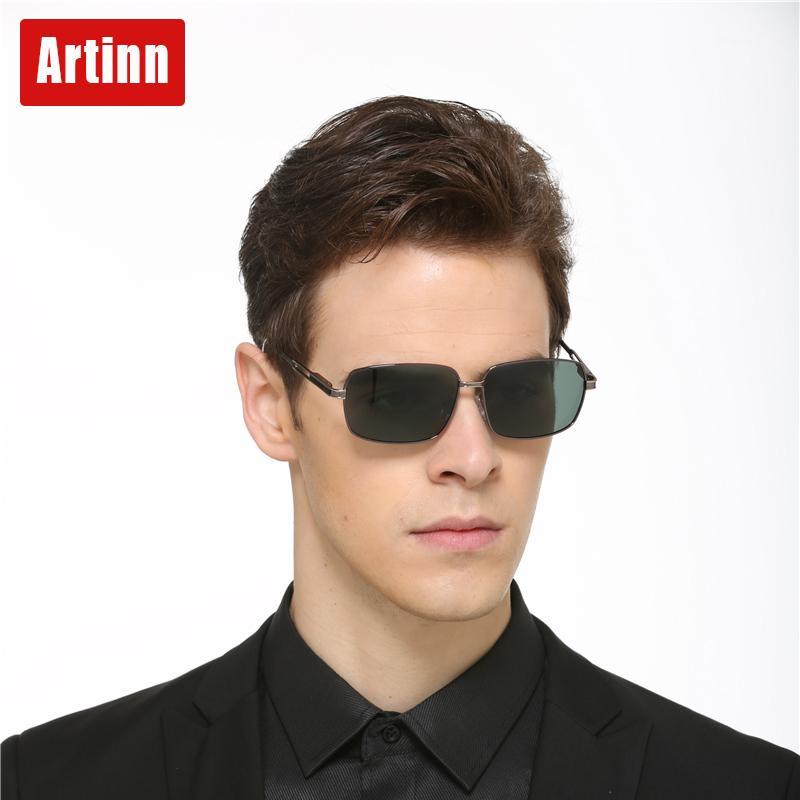 

Luxury High Quality Fashion Polarized Sunglasses Men Brand Designer 2020 Vintage Oversized Shades Retro Men Sun Glasses 92611D1