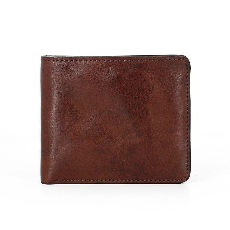

HBP Fashion genuine leather men wallet Leisure women wallet leather purse for men card holders wallet free C6157, Brown