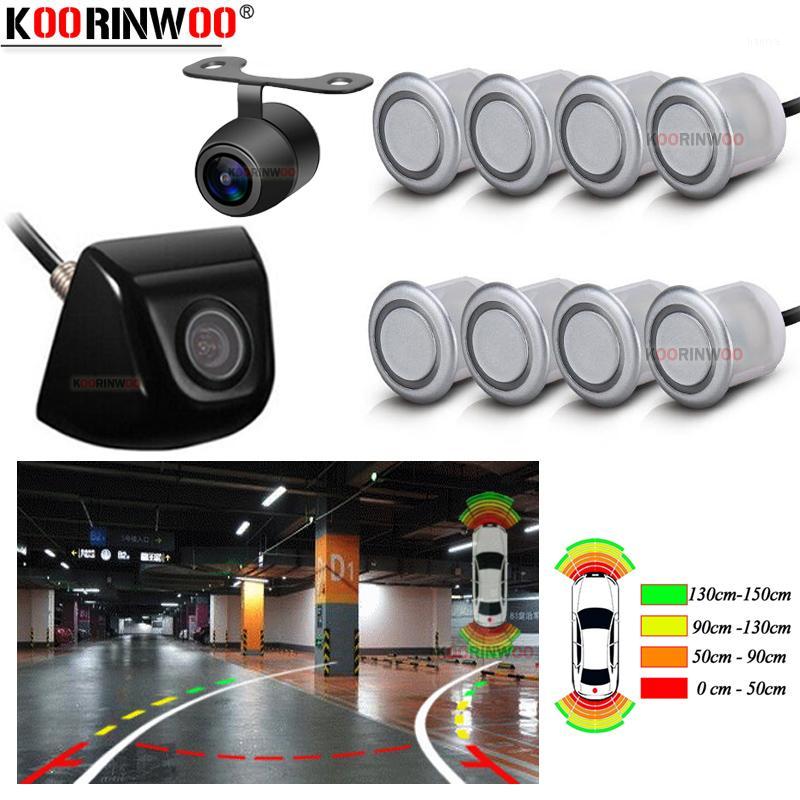 

Koorinwoo Latest AHD OPS Parkmaster Car Parking Sensors 8 Alert 4 Reverse Camera Backup Dynamic Parking Line Assistance1