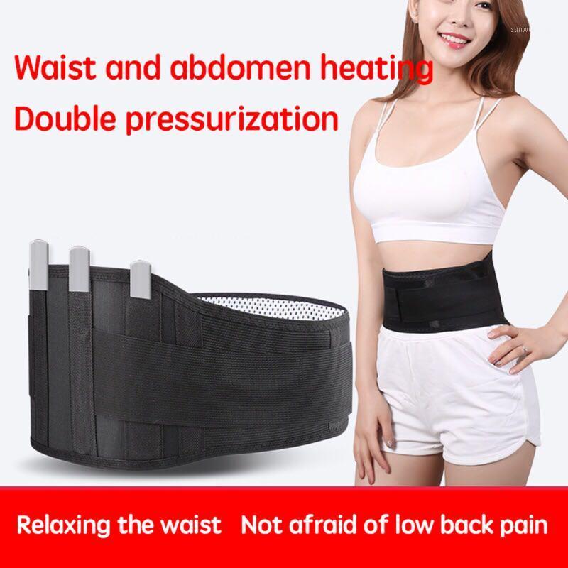 

Self-heating Magnetic Therapy Waist Waistband Fitness Protection Warm Belts Steel Plate Exercise Support Lumbar Back Brace1, As pic
