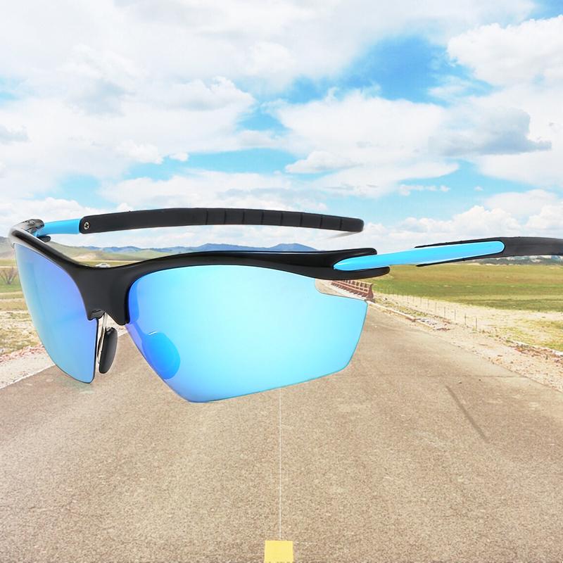 

BINGKING Sunglasses Men Polarized Sports UV400 Designer Aluminum Magnesium Semi Rimless 19222 Protection Sportswear