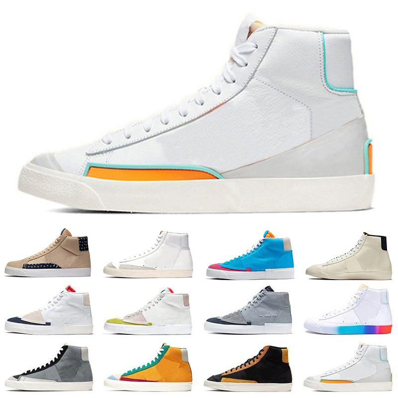 

sacais blazer Casual Shoes mens running shoes Habanero Rad sneakers Kumquat Varsity Maize Black University Blue Opti Yellow City men women trainers sports shoe, Pay for box