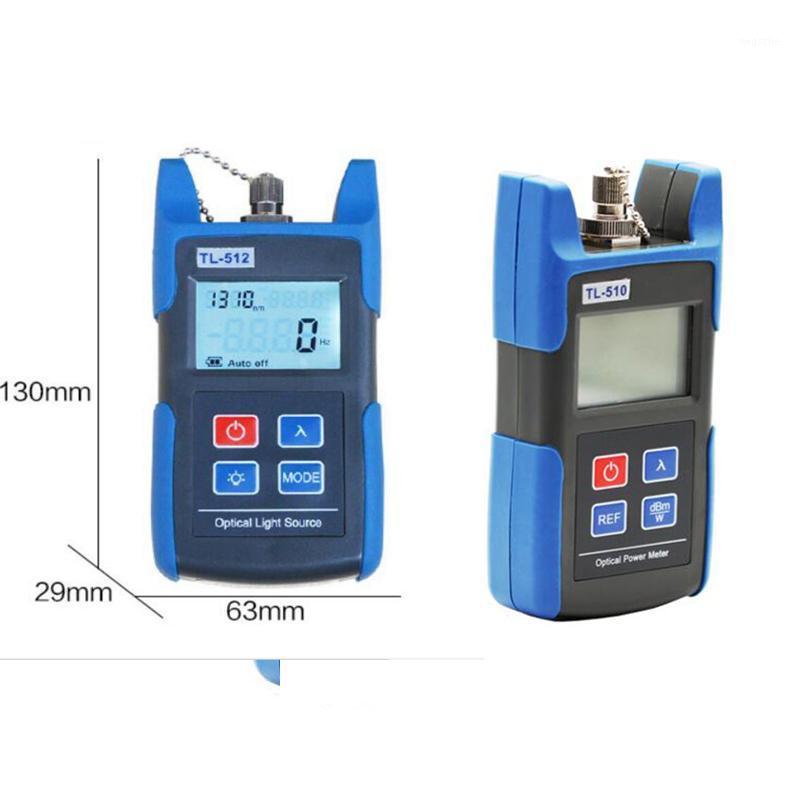 

2PC/TL-512+TL-510 Laser power meter 1310/1550nm Fiber Optical Laser Light Source -70~+10dBm/-50~+26dBm SC/FC Universal Connector1