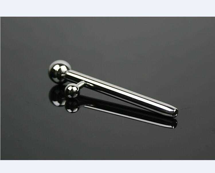2022 Adulthop masculin d'acier inoxydable prince Albert's Cathéter à chaud Tube chaud Tube d'urétral Beads Son Stimuler Penis Plug BDSM Sex Toy A