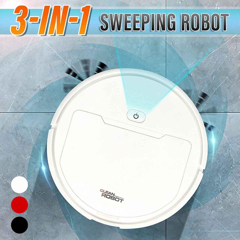 

Automatic Smart Robot Vacuum Cleaner Small Vacuum Cleaner Floor Sweeper Robot Auto Home USB Rechargeable Cleaning Tools Machine