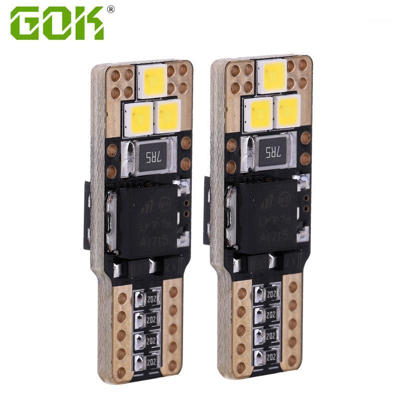 

2PCS Wholesale T10 canbus led 3030 6smd t10 Led Canbus Car Smd Light w5w 194 168 100% Bulb No Obc Error1, As pic