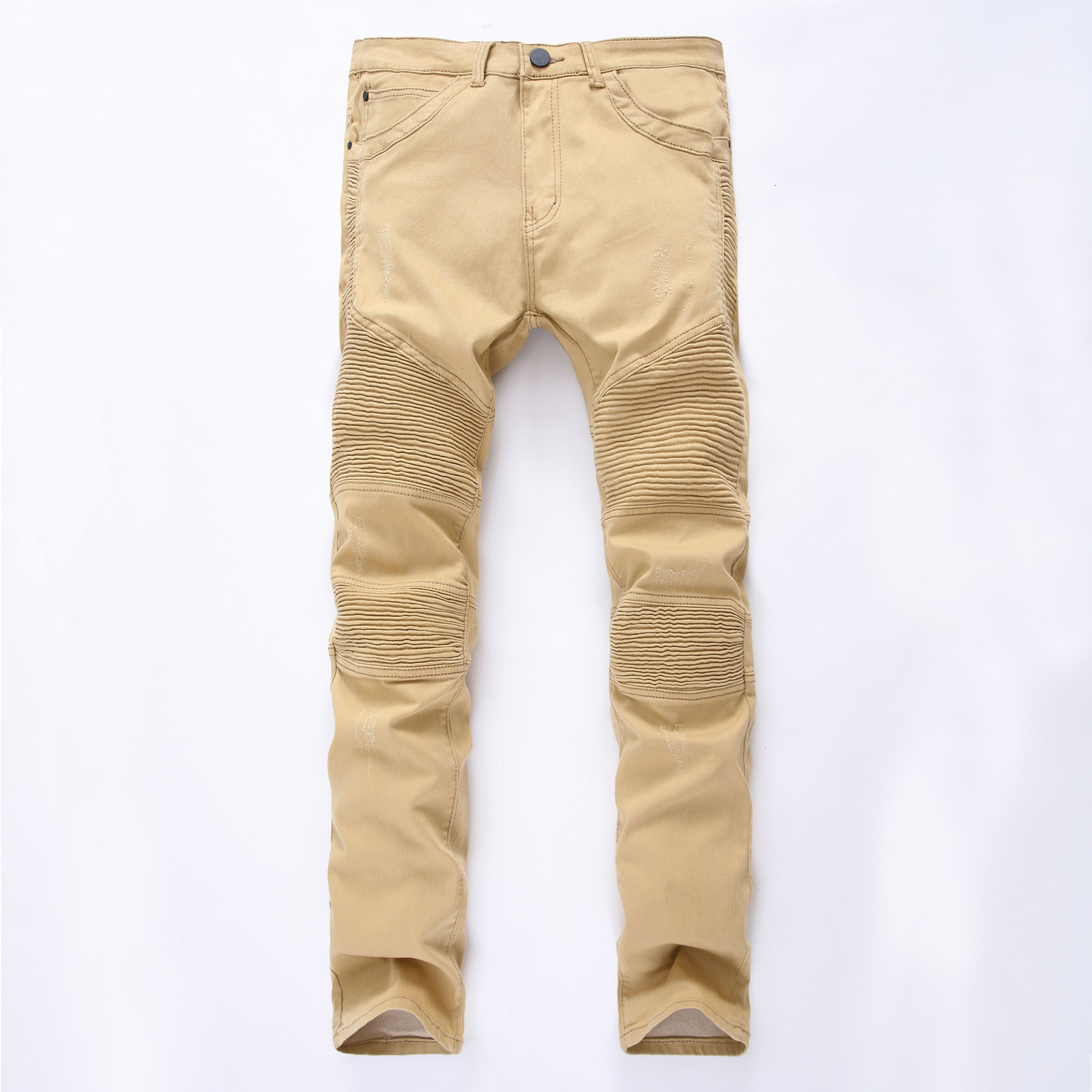 

2021 New Denim Khaki Bike Straight Stretch Jeans Oversize 28-38 42 Spring Winter Hip Hop Punk Streetwear 4BHD, 981 usa siz 2