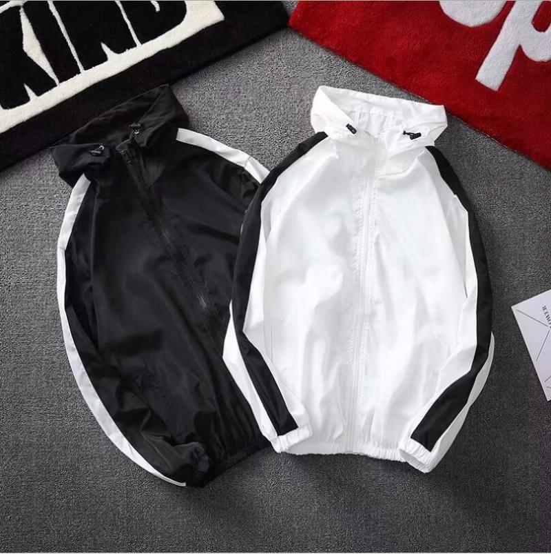 

Free ShippingSportwear Jacket Spring Autumn Thin Windbreaker Hooded Zipper Jackets Mens Outwear Sunscreen Coats, 351-2