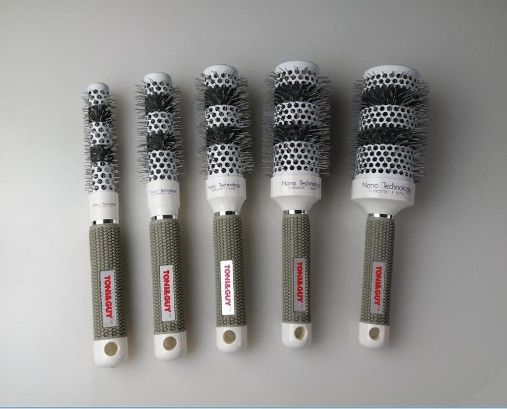 

Round Hair Brush Professional Ceramic Barber Salon Hair Brush Plastic Set GIC-504C Free Shipping