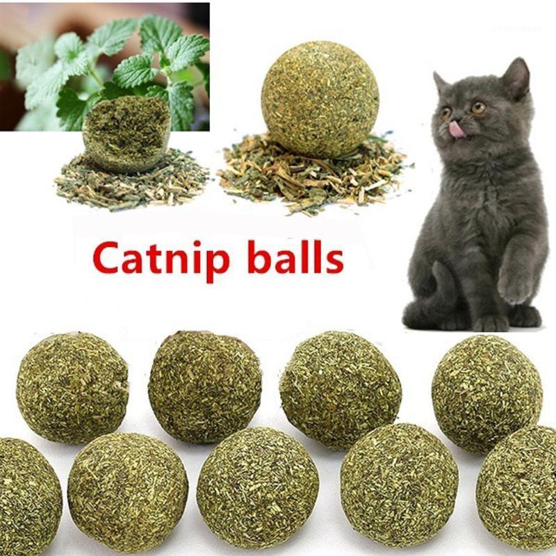 

Pet Catnip Toys Edible Catnip Ball Safety Healthy Cat Min Favor Home Chasing Ball Cat Favor Toy Supplies Toy1