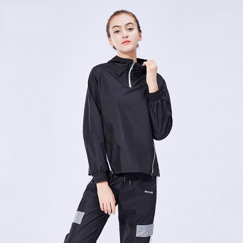 

Mindstream Sports running long sleeve top Anti-Pilling Breathable Quick Dry womens sports sweater Windproof Anti-Wrinkle Lycra1, Black