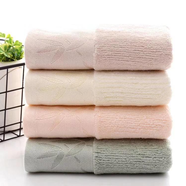 

T046A New high quality free shipping Absorbent jacquard hotel home cotton grey blush pink ivory hand towels face towel