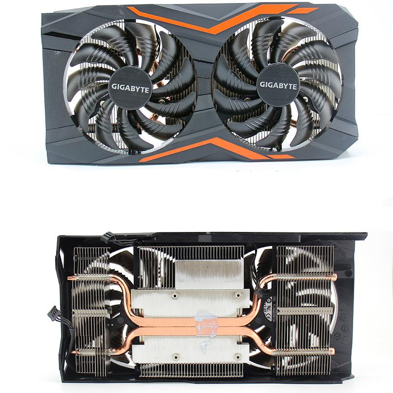 

DIY Original for Gigabyte GTX1050Ti G1 Gaming 4G Graphics Video card Radiator Cooler GPU fan