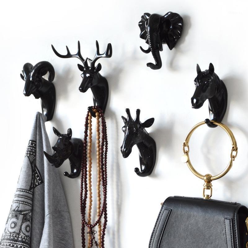 

Wall Hanging Hook Deer Antlers Wall Coat Rack For Clothes Self Adhesive Display Racks Key Hanger Storage Horns Hangers1