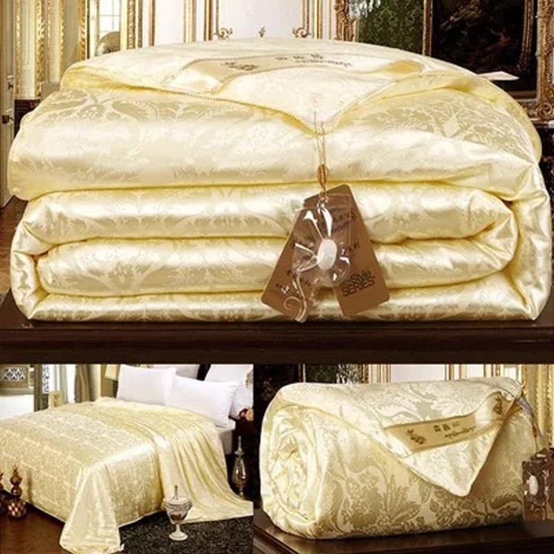 

Comforters & Sets GraspDream Summer Air Conditioning Quilt Home Winter Thicken Warm Duvet Bedroom Luxury Blanket Quilting Bedding Comforter, As the picture shows