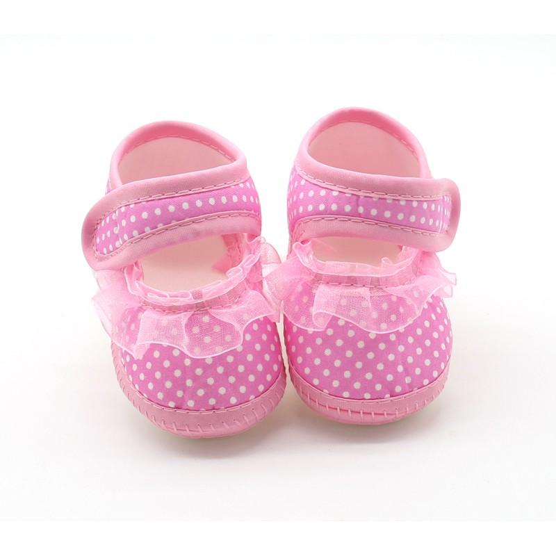 

Bobora Newborn Baby Girl Shoes First Walkers Lovely Sneakers Infant Kids Girls Fashion Print Shoes -18M, Pink