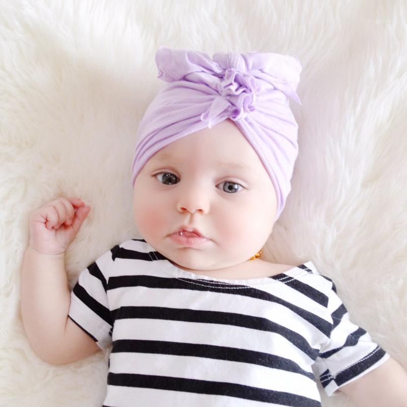 

2020 Spring And Summer New Products Baby Knot Pullover Hat Baby India Hat Children's Td2651, White