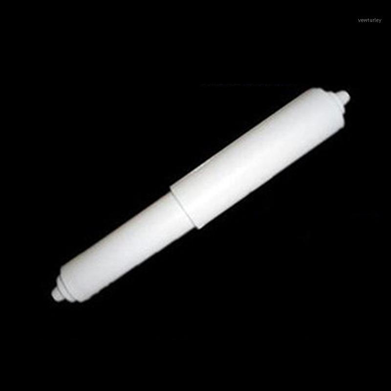 

Toilet Roll Spindle Loaded Tissue Paper Holder Stretch Roller White Plastic1