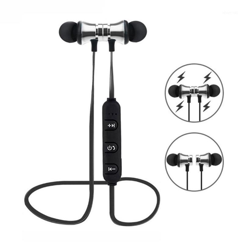 

50PCS XT11 music headset Phone Neckband sport Earbuds Earphone with Mic1, Black