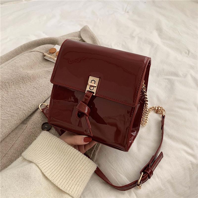 

Unusual Bag Temperament Bag 2021 New Fashion Shoulder Chain Armpit Messenger, Black