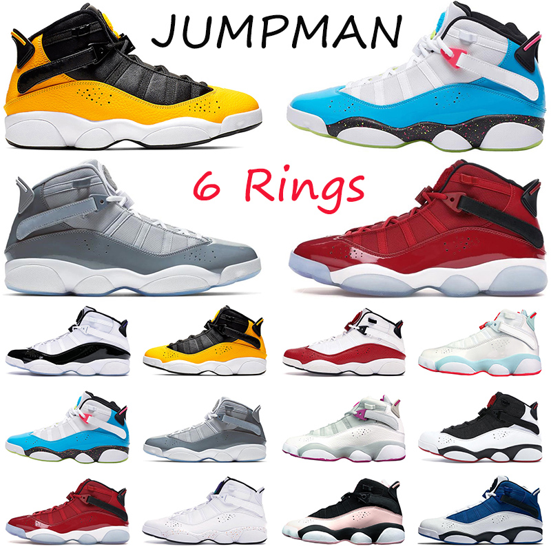 

Jumpman 6 6s Rings Taxi UNC Womens Mens Basketball Shoes Space Jam White University Red Outdoors designer trainers sneakers size 13, 36-45 unc