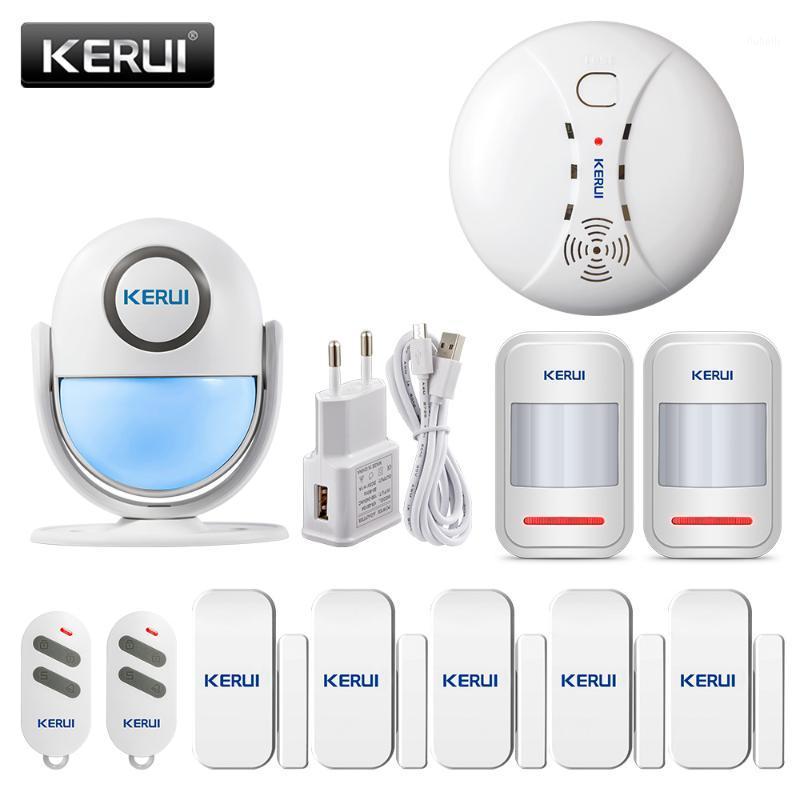 

KERUI WP7 Motion Alarm System Home Security Wireless PIR Motion Sensors APP Remote Control 120dB Sound Burglar Alarm System1