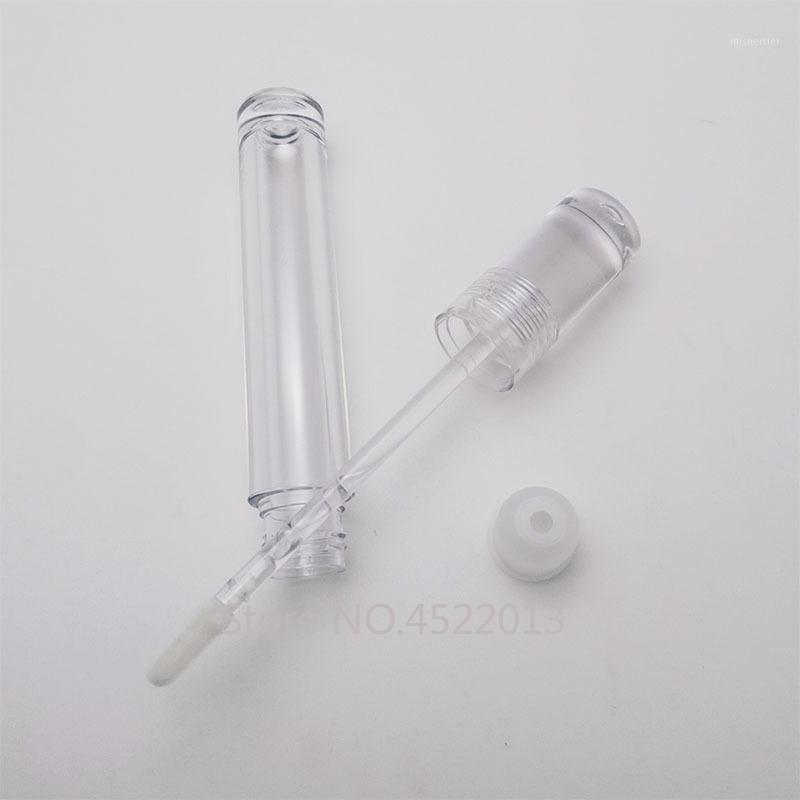 

25/50 Pieces 5.5 ML Transparent Cosmetics Clear Refillable Lip Gloss Tube Containers Lipstick Empty Lip Gloss Tube Container1
