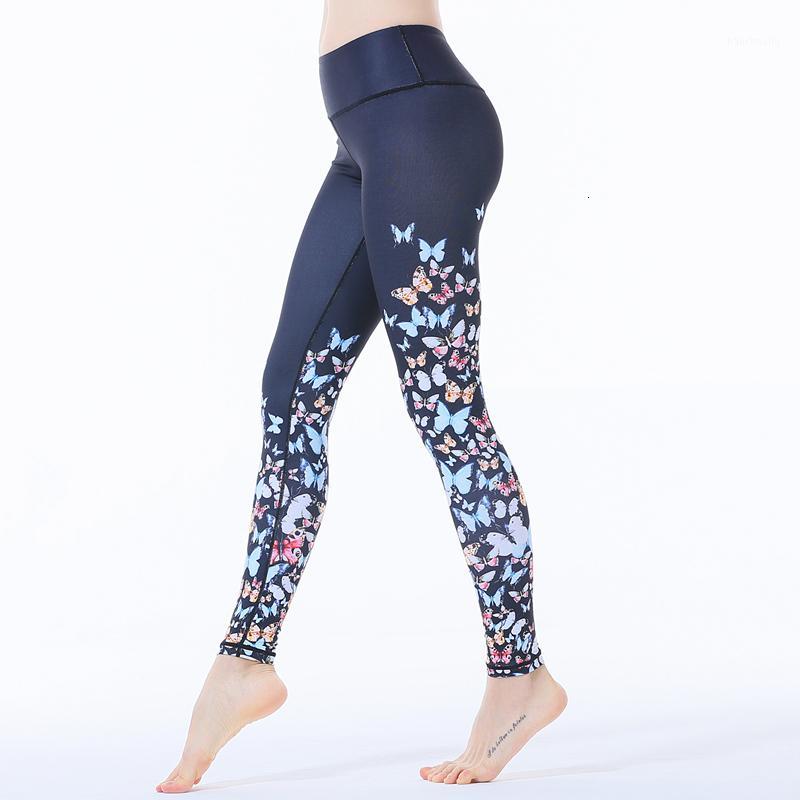 

Printed Yoga Pants Women High Waist Yoga Leggings for Fitness Sports Tight Pants Seamless Running Leggings Sport Trousers1, Longpants