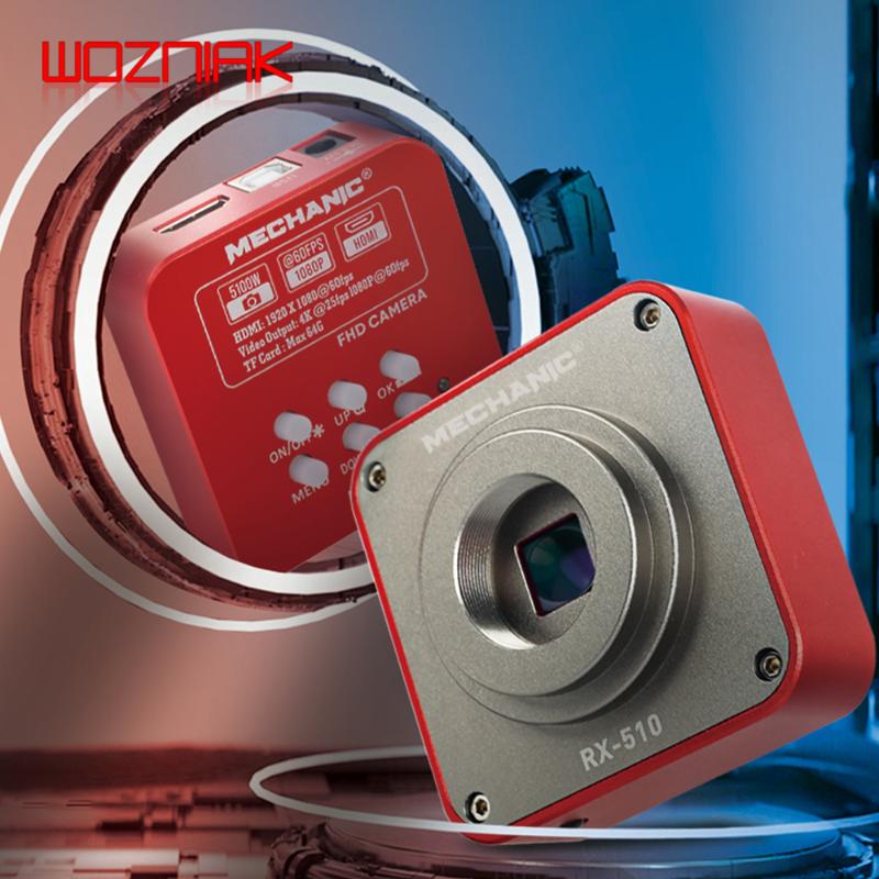 

Mechanic Phone PCB Soldering Repair 4K HD Microscope Camera Trinocular Stereo Microscope 1080P VGA HDMI 5100W Camera