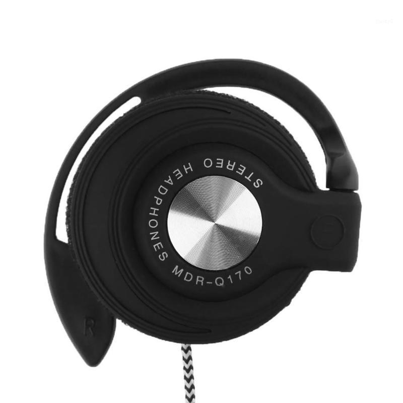 

3.5mm Wired Gaming Headset On-Ear Sports Headphones Ear-hook Music Earphones for Smartphones Tablet Laptop Desktop PC1