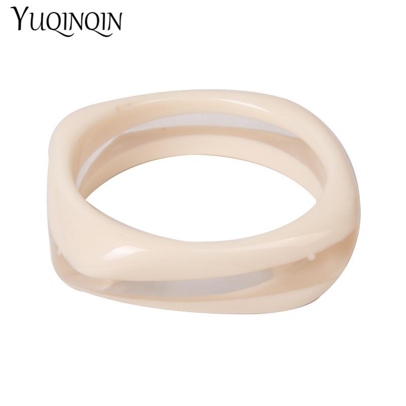 

Striped Hand Bangles For Women Acrylic Resin Cuff Wide Bracelets Bangles With Designer Charms Luxury Fashion