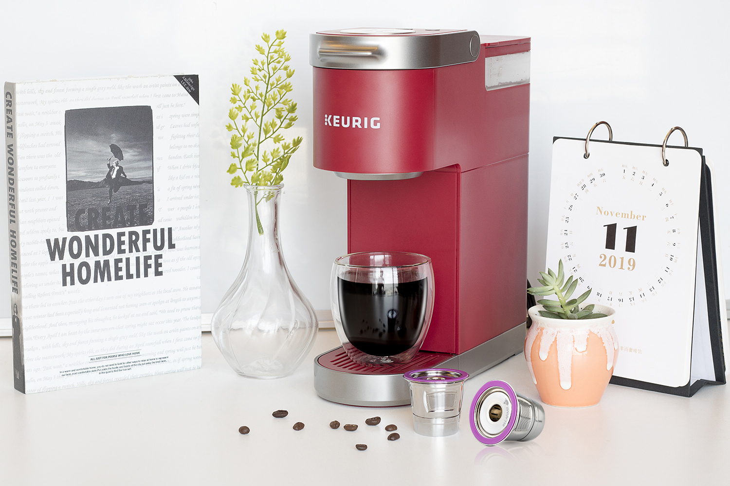 Compra Filtro De La Taza De Café Reutilizable De La Cápsula Reutilizable De  La Cápsula De Acero Inoxidable Keurig Para 2.0 1.0 Brewers Cupfor Keurig  Machine Q0108 Barato | Entrega Rápida Y