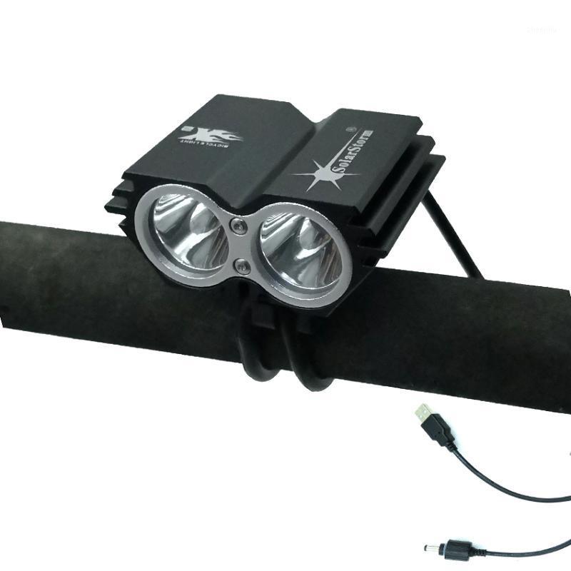 

Waterproof USB Bike Light Torch Bike Lamp Bicycle Headlamp light 5000LM 2X XM-L U2 LED Headlight for Cycling1