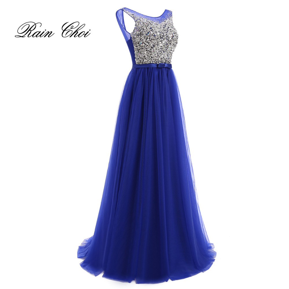 

Evening Dress 2020 Floor Length Tulle Party Gowns Long Formal Prom Dresses, Black
