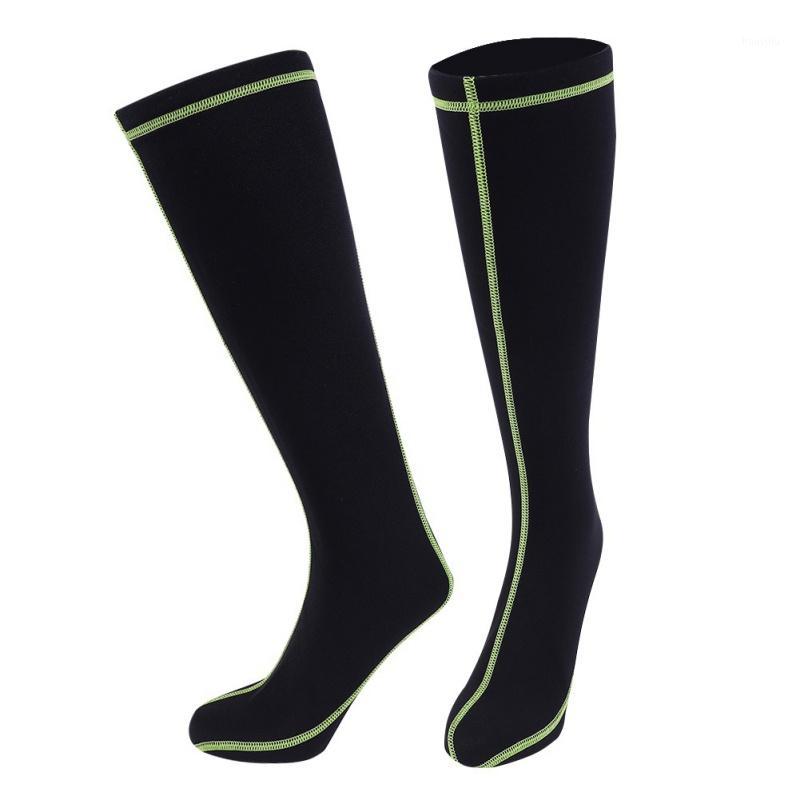 

Women Adult Anti-slip Beach Snorkeling Jellyfish Socks Hose Diving Booties Men Swimming Deep Snorkeling Long Socks/1, As pic