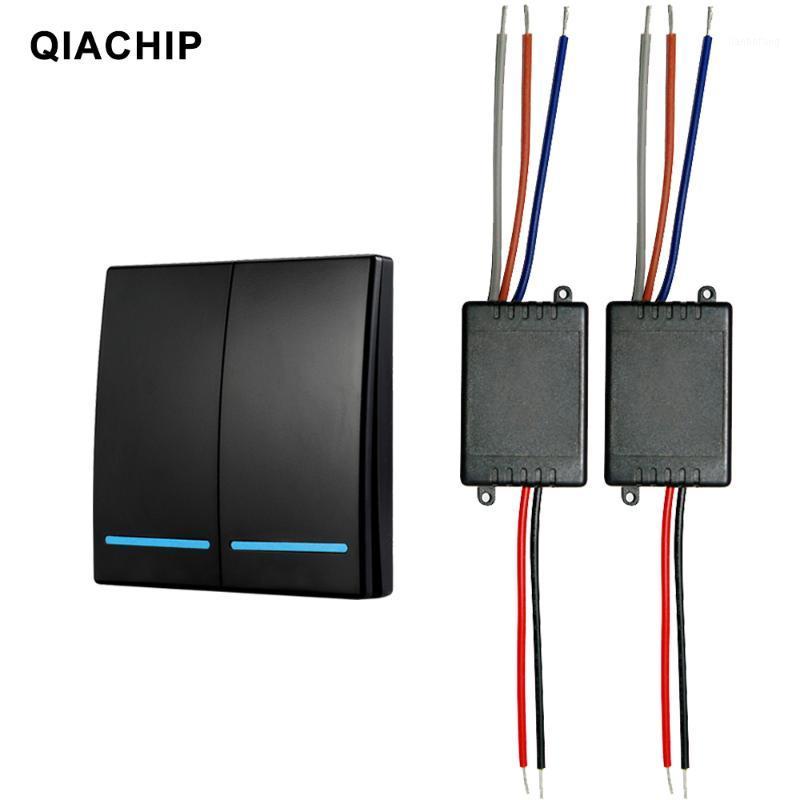 

QIACHIP 433Mhz Wireless Remote Control DC 12V 24V 1CH Universal Relay Receiver Module & door LED Relay Receiver Switch Light1