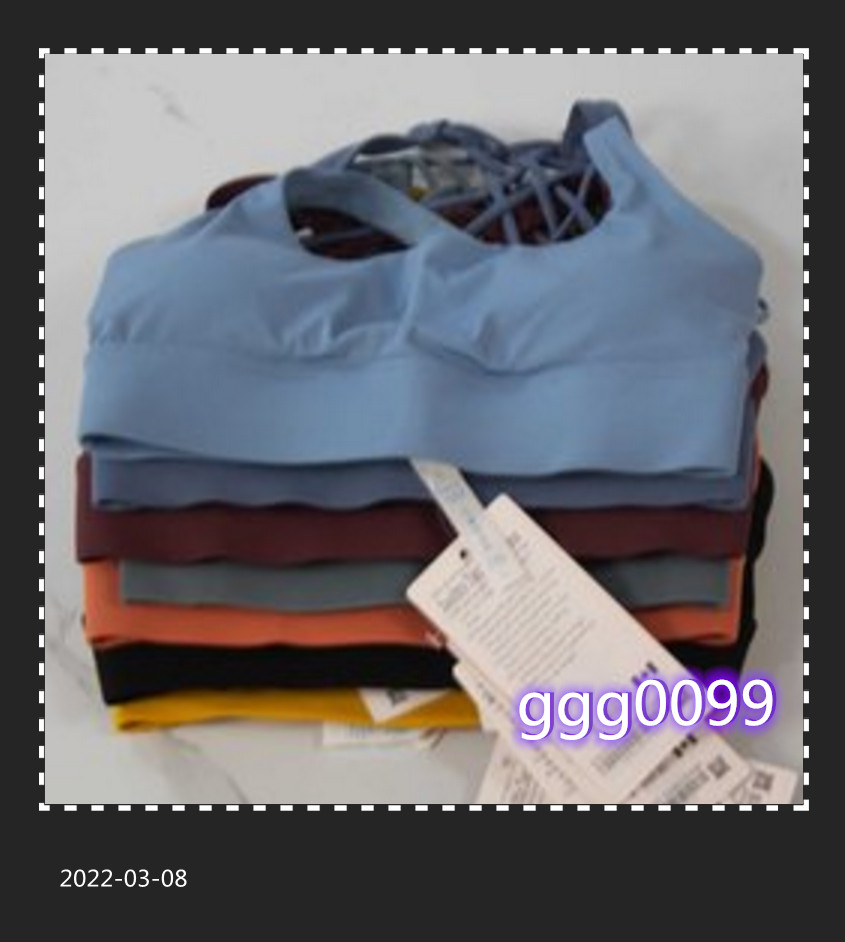 

Suit Yoga Free to Be Women's Sports 8-piece Bra Fitns Naked Fabric Comfortable and Elastic Underwear Tank Tops, Black 8-bar bra