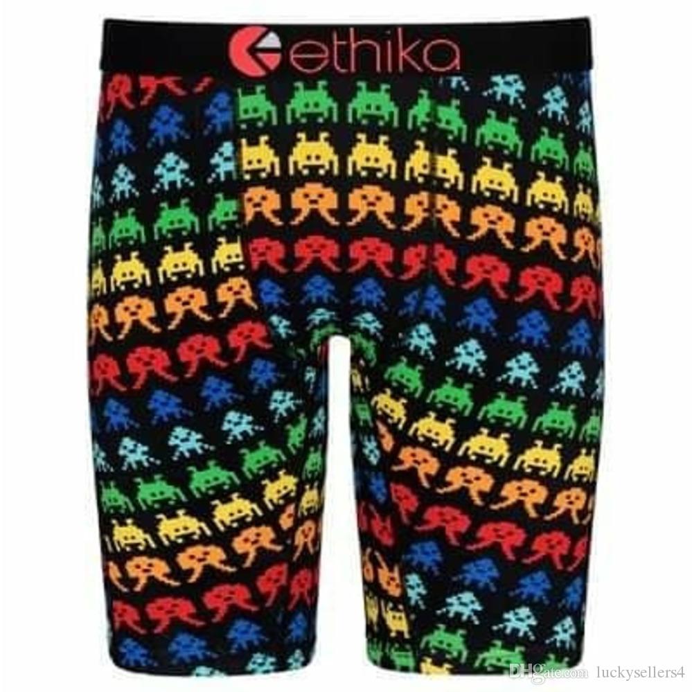 

Ethika Men's Staple underwear arcade pac man printing sports hip hop rock excise boxers skateboard street fashion streched legging6564, Mix or give list