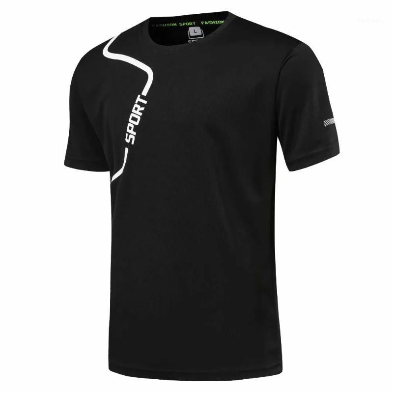 

Summer Men's Sport Running T Shirt jogging gym Quick Dry T-Shirts Running Marathon competition Tops Tees Men Fitness T Shirts1, Red