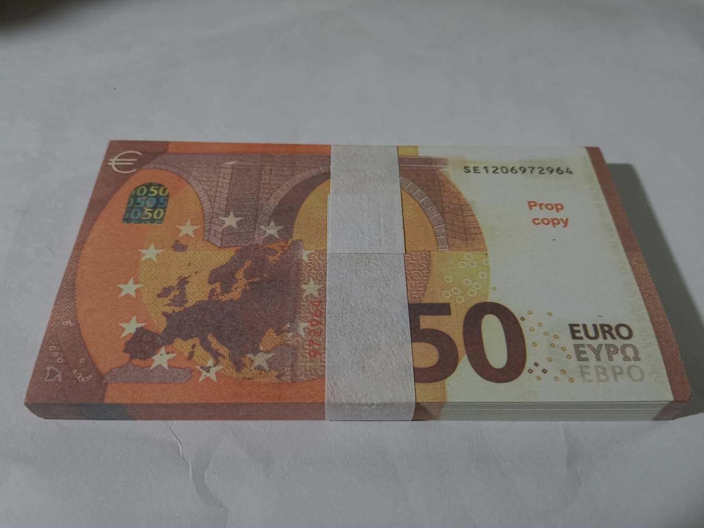 

Factory direct sales cross-border new fashion and good-looking entertainment venues bar entertainment props currency 50 euros