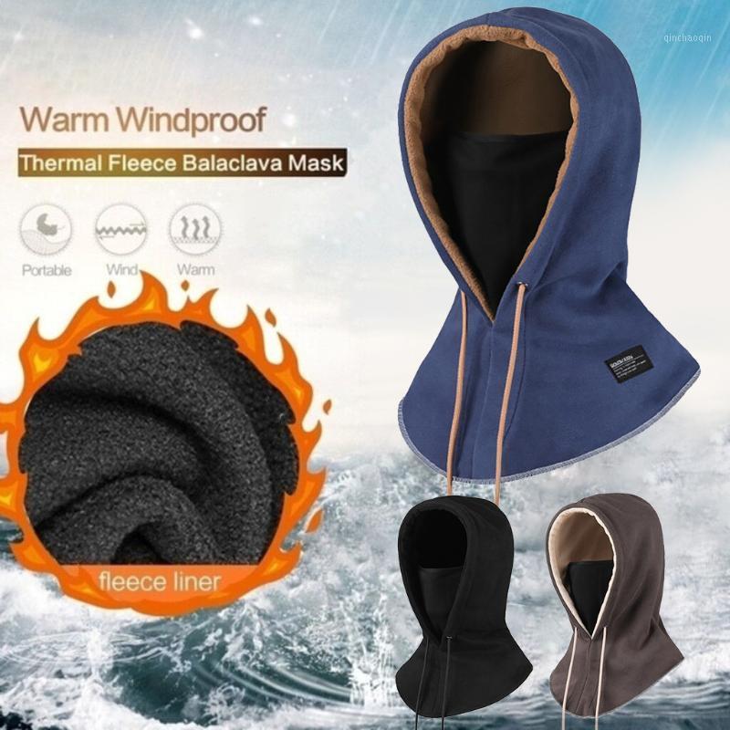 

Outdoor Sports Men Cycling Cap Ski Winter Cap Outdoor Sports Bib Cold Thickening Wig Windproof Warm Bandana Winter Caps Hat1, Black