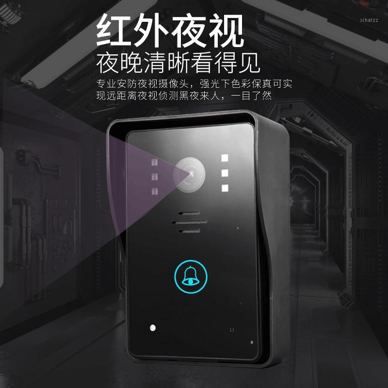 

9 inch video intercom doorbell home wifi high-definition building villa electronic access control system1