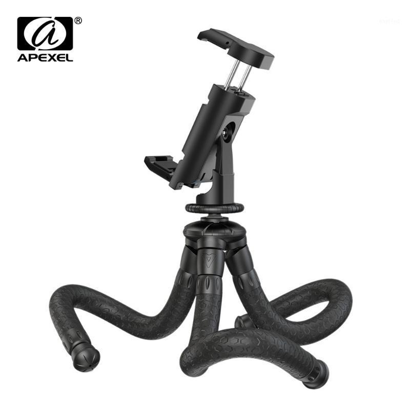 

APEXEL 2 in 1 portable Table Flexible SLR Tripod 360 Rotation Vertical Shooting Phone tripod Holder for go-pro Sony Nikon Phone1
