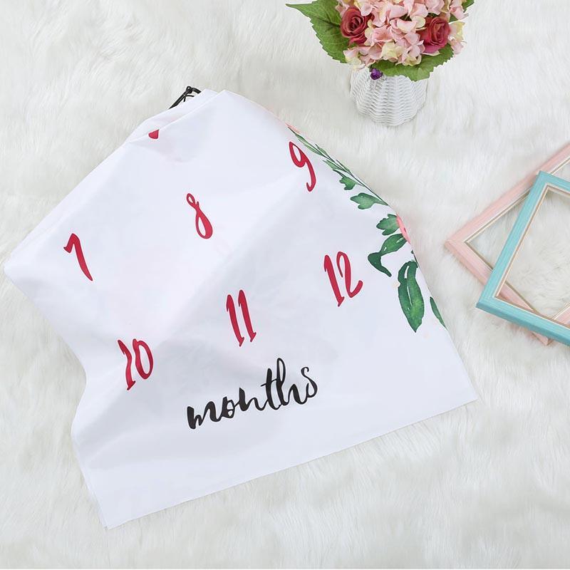 

Baby Newborn Infants Blanket Mat Soft Cute Photography Prop Monthly Growth Photo H99F1