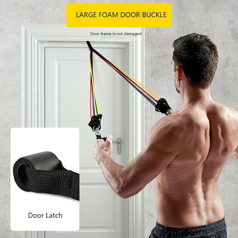 

11pcs/Set Pull Rope Fitness Yoga Rubber Loop Tube Latex Tubes Exercises Resistance Bands Excerciser Body Training Workout1